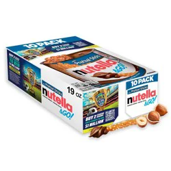 Nutella and Go! Hazelnut Spread with Pretzel Sticks - 19oz/10ct