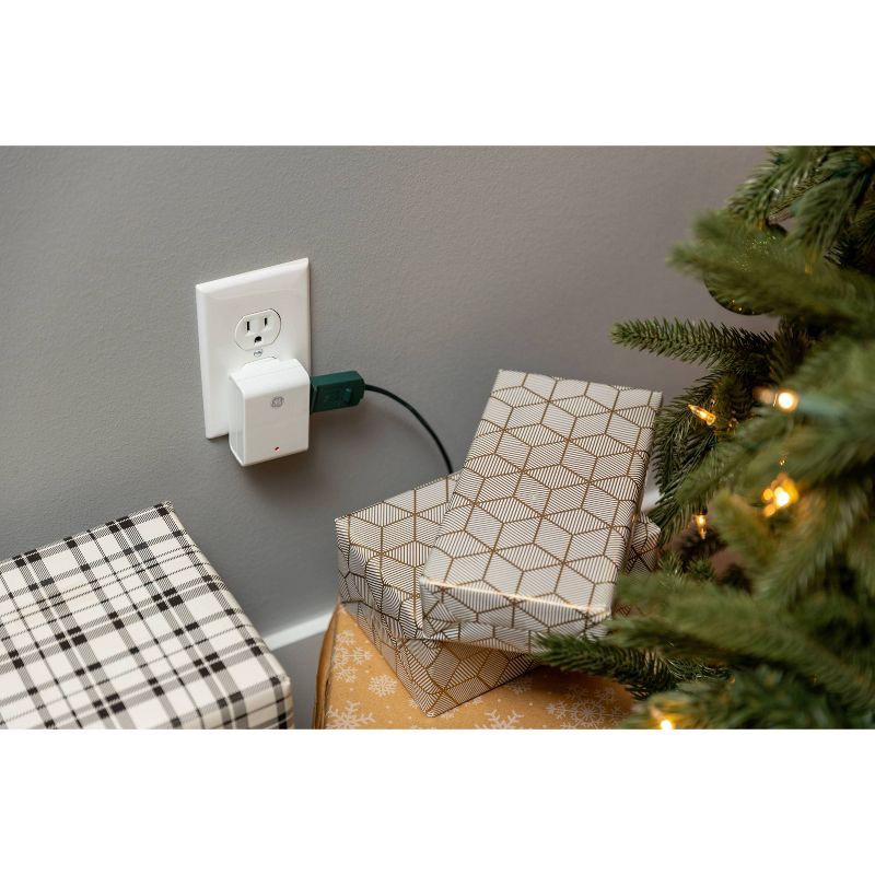 slide 5 of 7, General Electric GE Indoor Lighting Control On/Off Remote Snowman: 1 Year Warranty, PET Material, Remote Control Switch, White, 1 ct