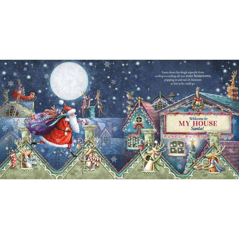 slide 3 of 3, Sourcebooks Santa is Coming to My House - by Steve Smallman (Hardcover), 1 ct