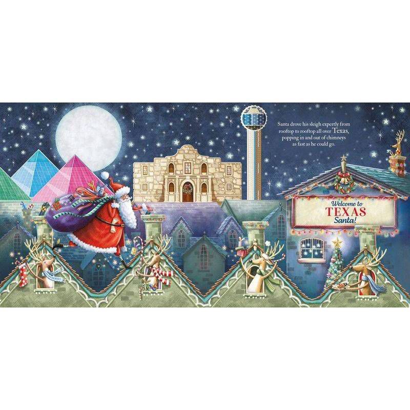 slide 3 of 3, Sourcebooks Santa is Coming to Texas - by Steve Smallman (Hardcover), 1 ct