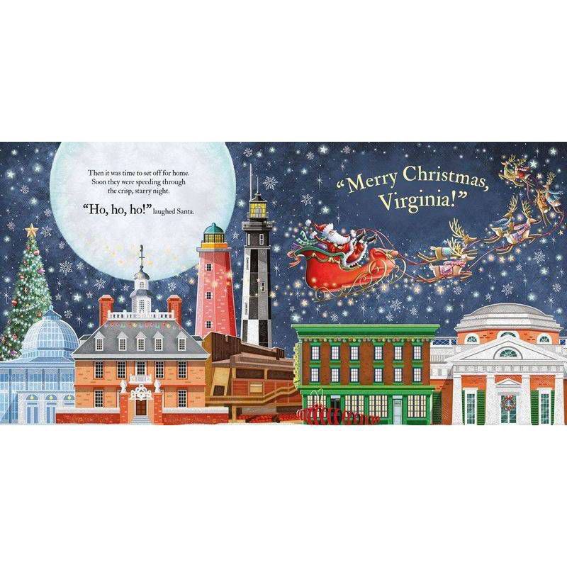 slide 2 of 3, Sourcebooks Santa is Coming to Virginia - by Steve Smallman (Hardcover), 1 ct