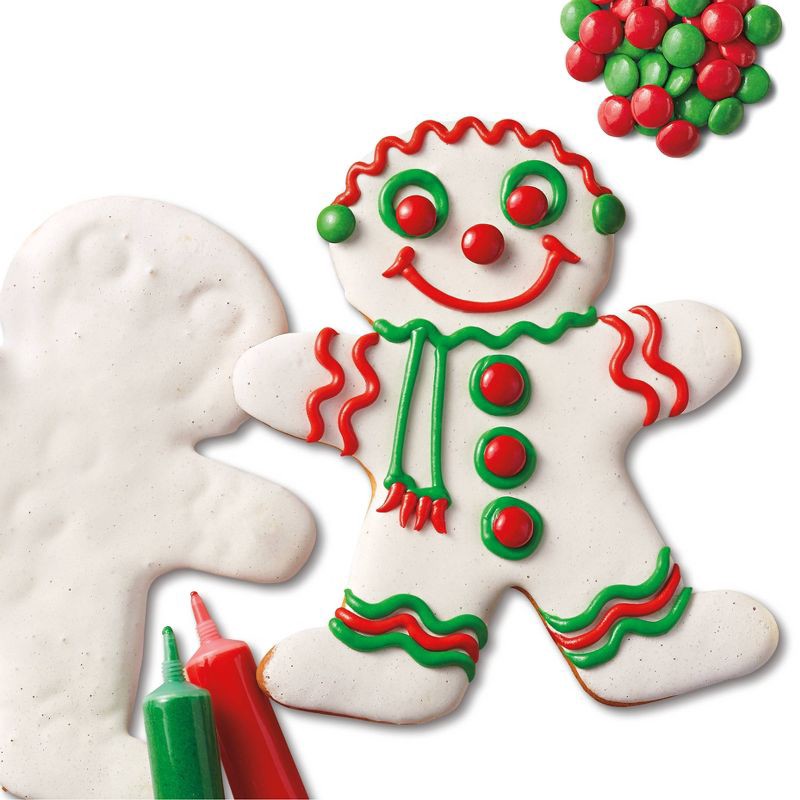 slide 3 of 3, Christmas Iced Gingerbread Buddy Decorating Kit - 10.7oz - Favorite Day™, 10.7 oz