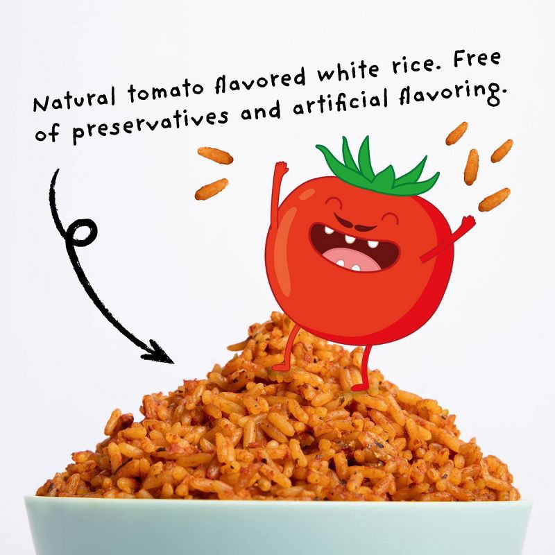 slide 7 of 10, 4Sisters Italian White Rice Kid's Pouch Tony Tomato - 8.5oz, 8.5 oz