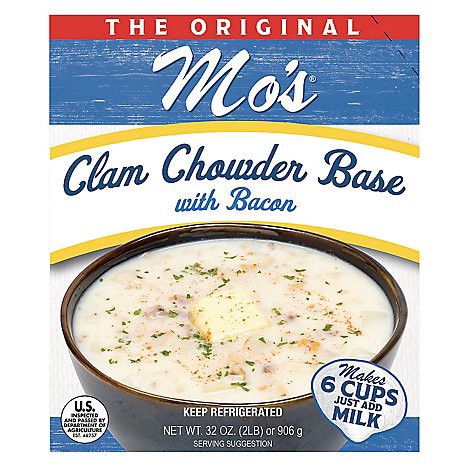 slide 1 of 1, Mo's Original Clam Chowder Base - 32 Oz, 32 oz
