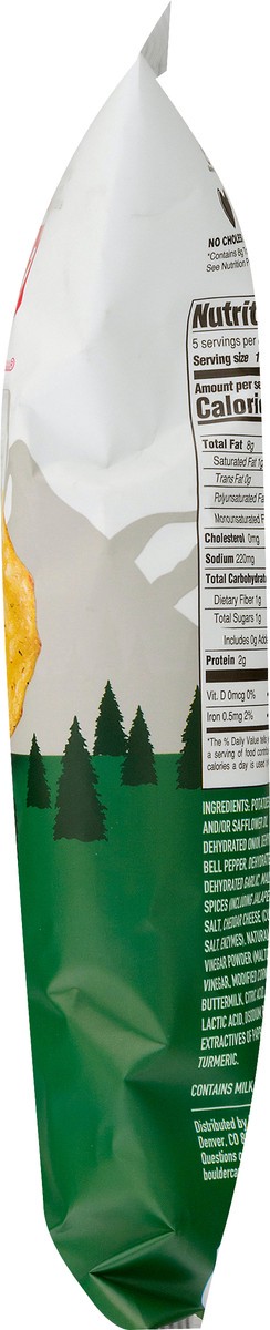 slide 8 of 13, Boulder Canyon Classic Cut Jalapeno Cheddar Potato Chips 5 oz, 5 oz