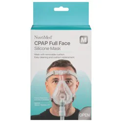 Nuvomed Cpap Complete Face Silicone Mask