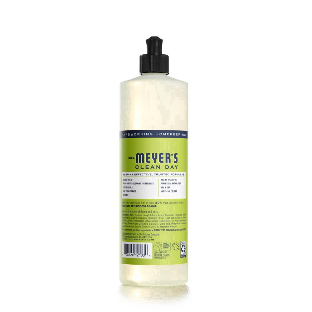 slide 33 of 53, Mrs. Meyer's Clean Day Lemon Verbena Liquid Dish Soap - 16 fl oz, 16 fl oz