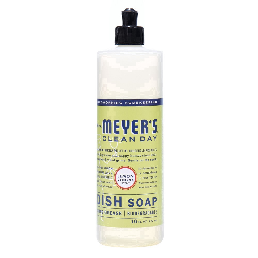 slide 5 of 53, Mrs. Meyer's Clean Day Lemon Verbena Liquid Dish Soap - 16 fl oz, 16 fl oz