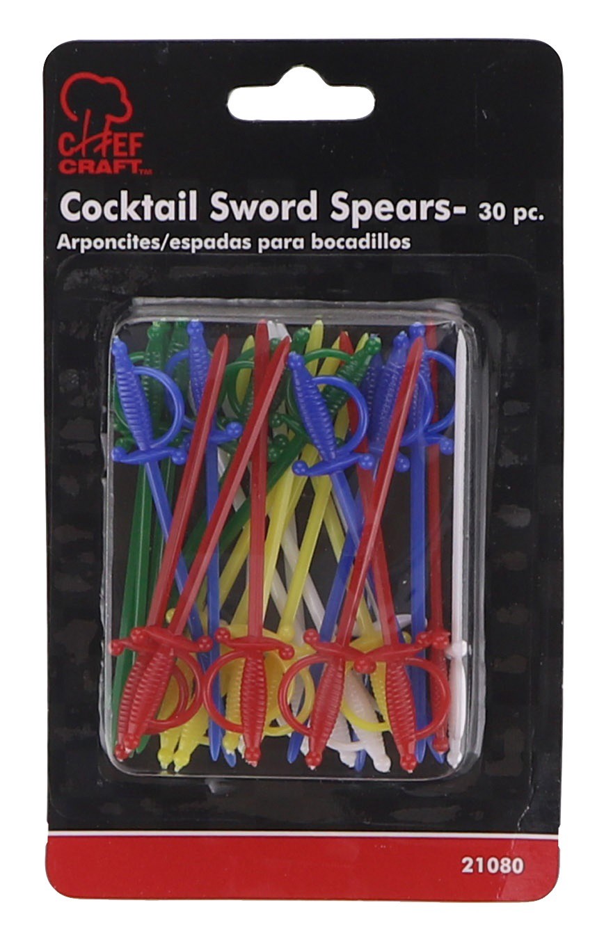 slide 1 of 1, Chef Craft Cocktail Sword Spears - Ea, 1 ct