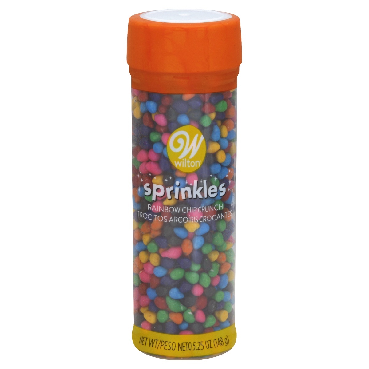 slide 1 of 3, Wilton Rainbow Chip Crunch Sprinkles, 5.25 oz