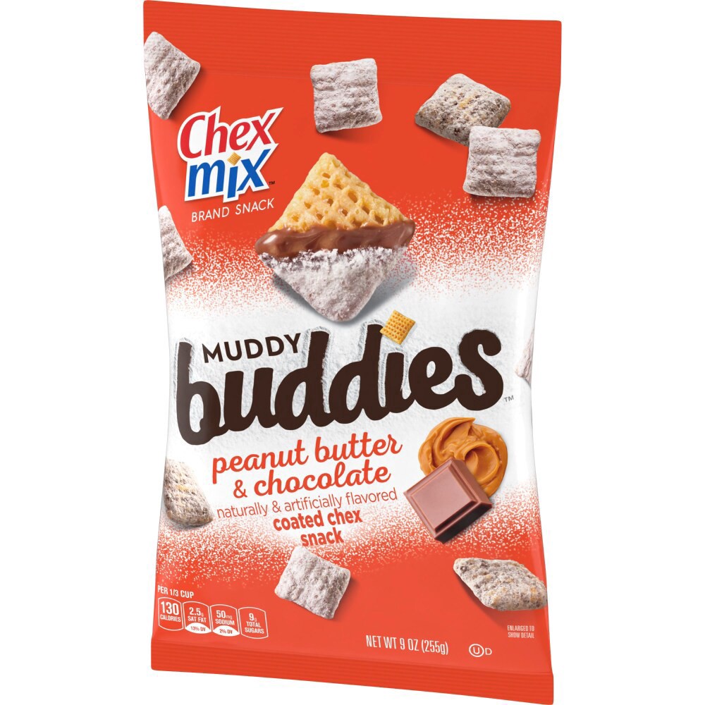 slide 2 of 3, Chex Mix Peanut Butter & Chocolate Muddy Buddies, 9 OZ, 9 oz