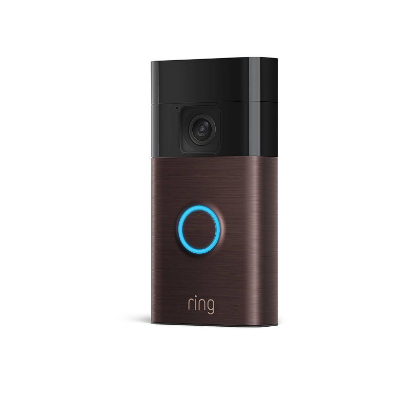 slide 8 of 9, Ring Battery Doorbell with Head-to-Toe HD Video, Live View with Two-Way Talk, and Motion Detection & Alerts - Venetian Bronze, 1 ct