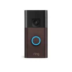 Ring Battery Doorbell with Head-to-Toe HD Video, Live View with Two-Way Talk, and Motion Detection & Alerts - Venetian Bronze