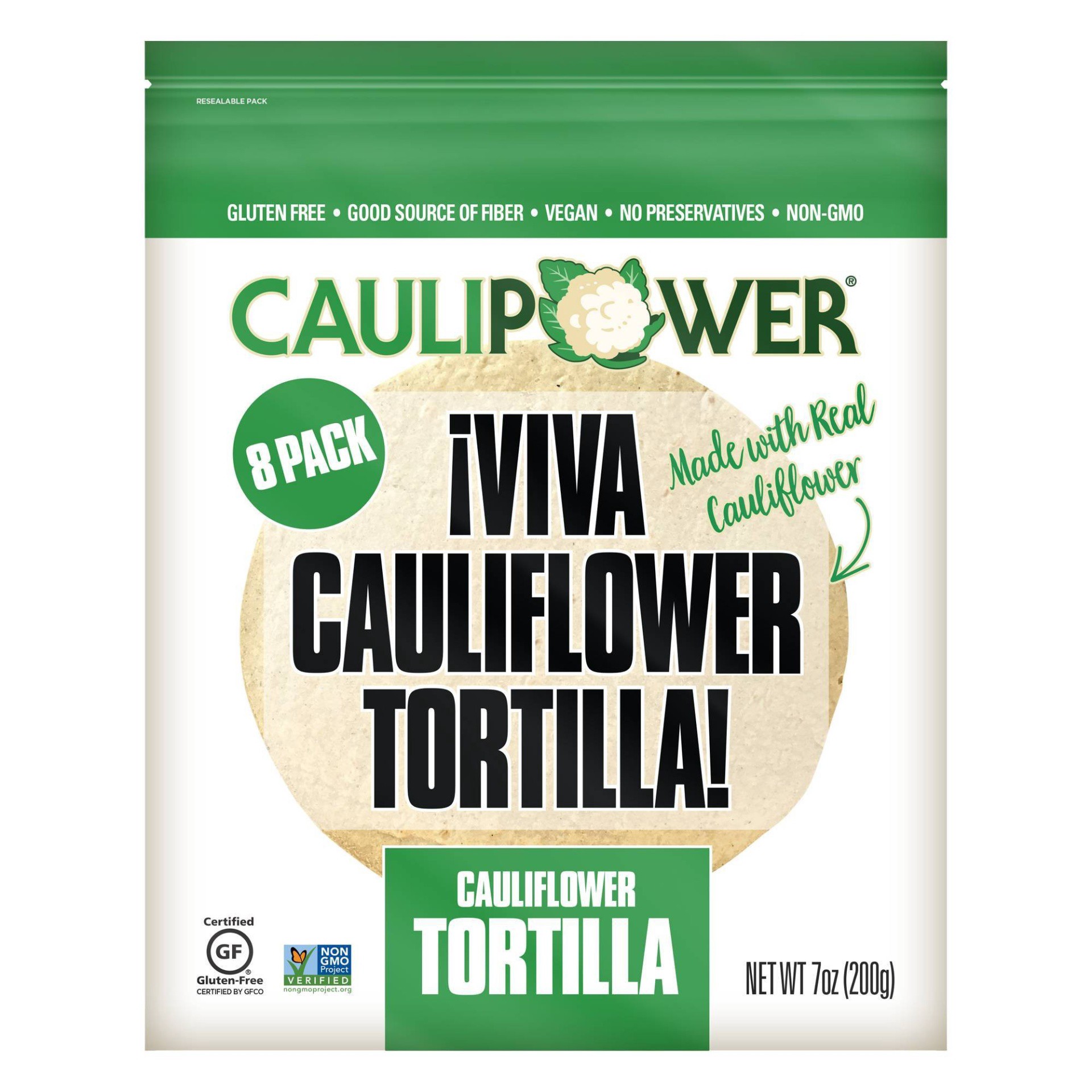 slide 1 of 3, Caulipower Tortilla Cauliflower, 7 oz