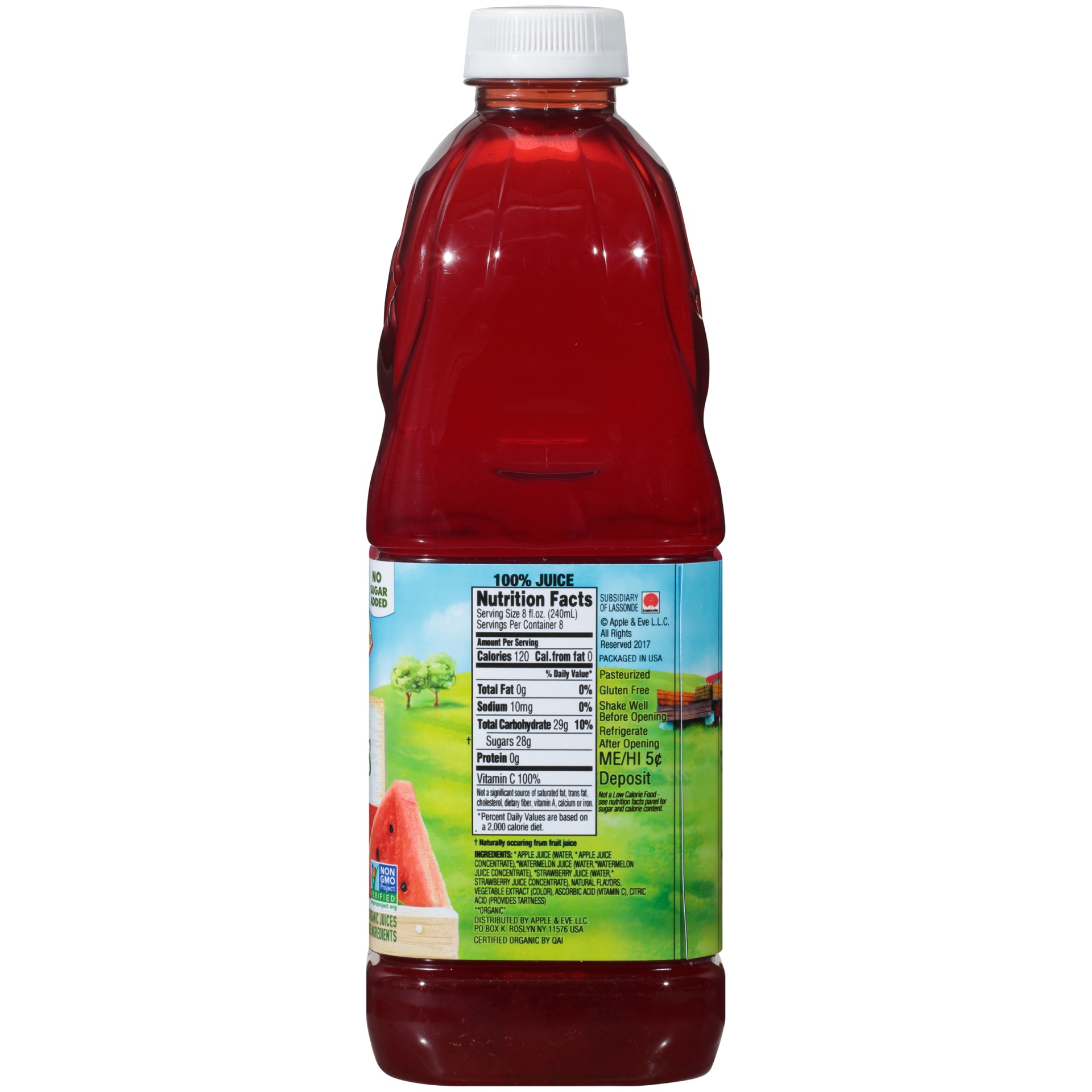 Apple & Eve Organic Strawberry Watermelon 64 fl oz | Shipt