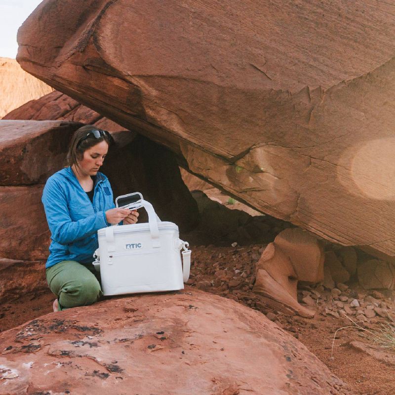 slide 4 of 6, RTIC Outdoors 30 Cans Ultra-Tough Soft Sided Cooler - Ivory, 30 cans