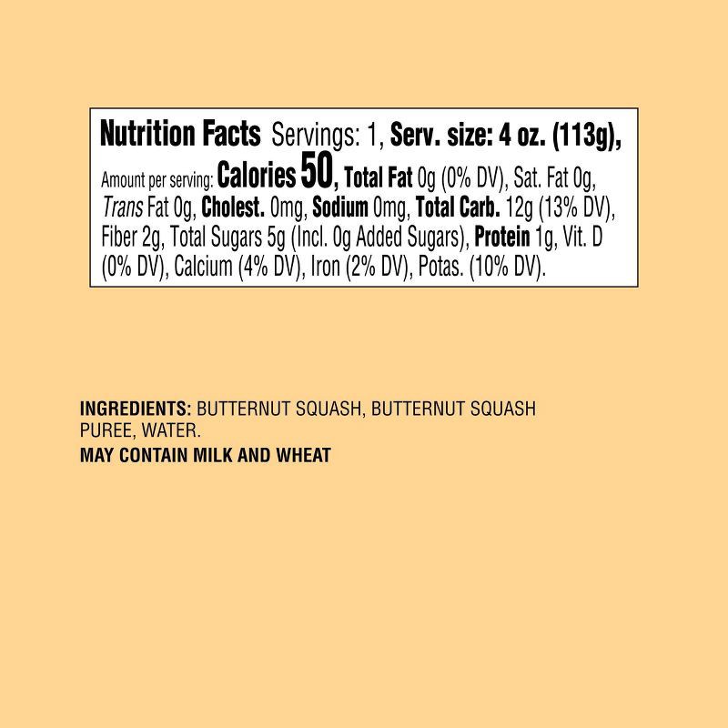 slide 5 of 5, Butternut Squash Baby Food - 4oz - Good & Gather™, 4 oz