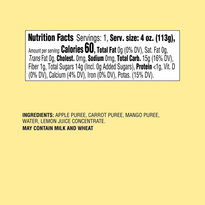 slide 5 of 5, Apple Carrot Mango Baby Food - 4oz - Good & Gather™, 4 oz