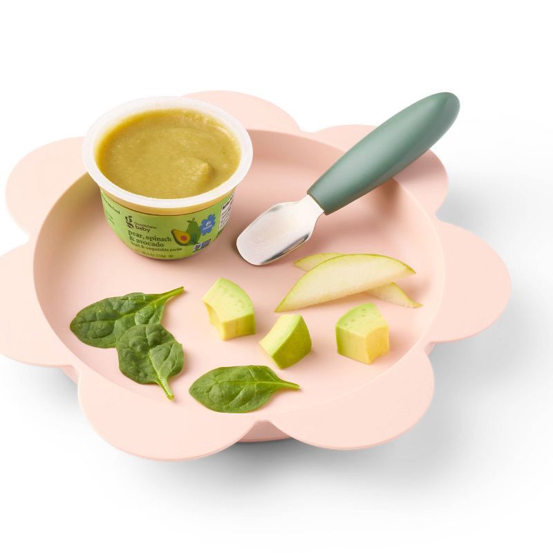 slide 4 of 4, Pear Avocado Spinach Baby Food - 4oz - Good & Gather™, 4 oz