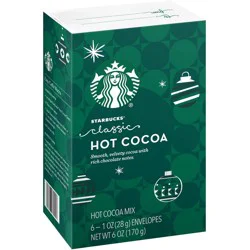 Starbucks Classic Hot Cocoa Mix - 6oz/6ct