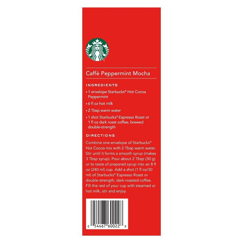 slide 3 of 4, Starbucks Peppermint Hot Cocoa - 6oz, 6 oz