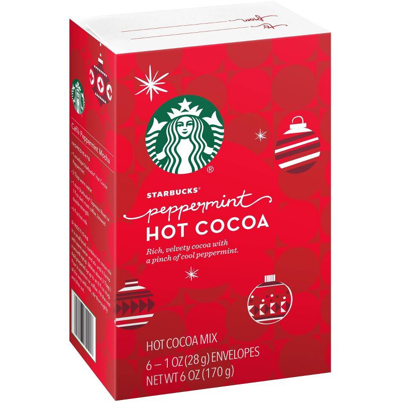 slide 1 of 4, Starbucks Peppermint Hot Cocoa - 6oz, 6 oz