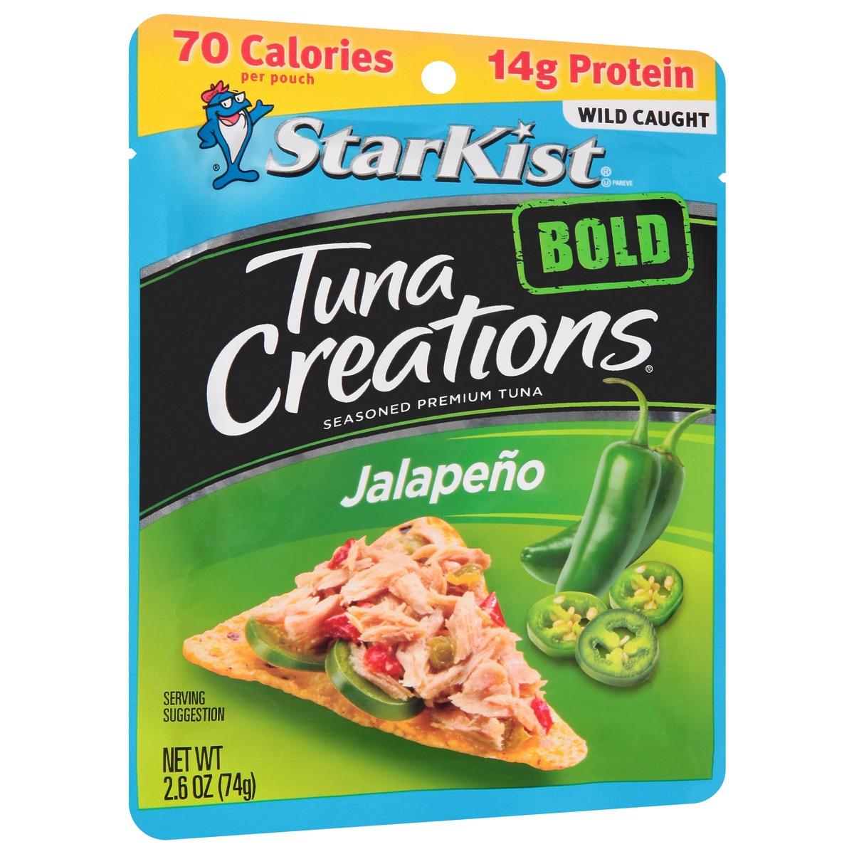 slide 2 of 9, StarKist Tuna Creations Jalapeño Tuna - 2.6oz, 2.6 oz