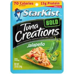StarKist Tuna Creations Bold Seasoned Premium Jalapeno Tuna 2.6 oz