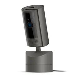 Ring Pan-Tilt Indoor Cam with 360° Horizontal Pan Coverage, Live View, Two-Way Talk, HD Video - Charcoal: Motion Detection, Night Vision