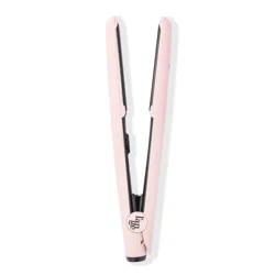 L'ange Hair Le Ceramique Flat Iron - Blush - 1": 5 Heat Settings, All Hair Types, Heats to 450°F