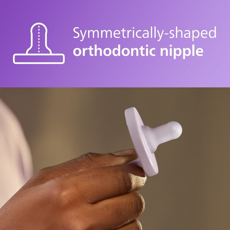 slide 3 of 16, Philips Avent Soothie 3-18m - Lilac/Pastel Pink - 2pk, 2 ct