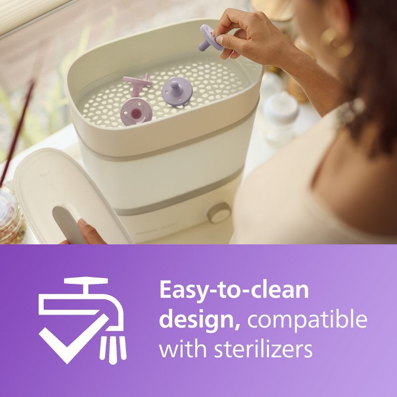 slide 9 of 16, Philips Avent Soothie 3-18m - Lilac/Pastel Pink - 2pk, 2 ct