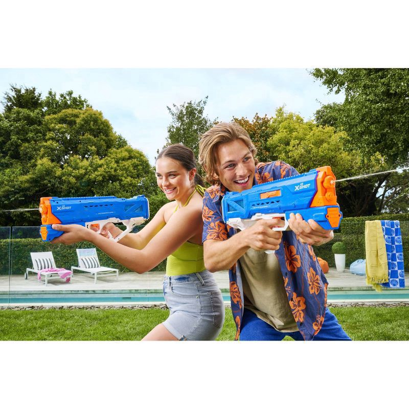 slide 2 of 9, ZURU X-Shot Water Fast Fill Small Motor Soaker S1, 1 ct