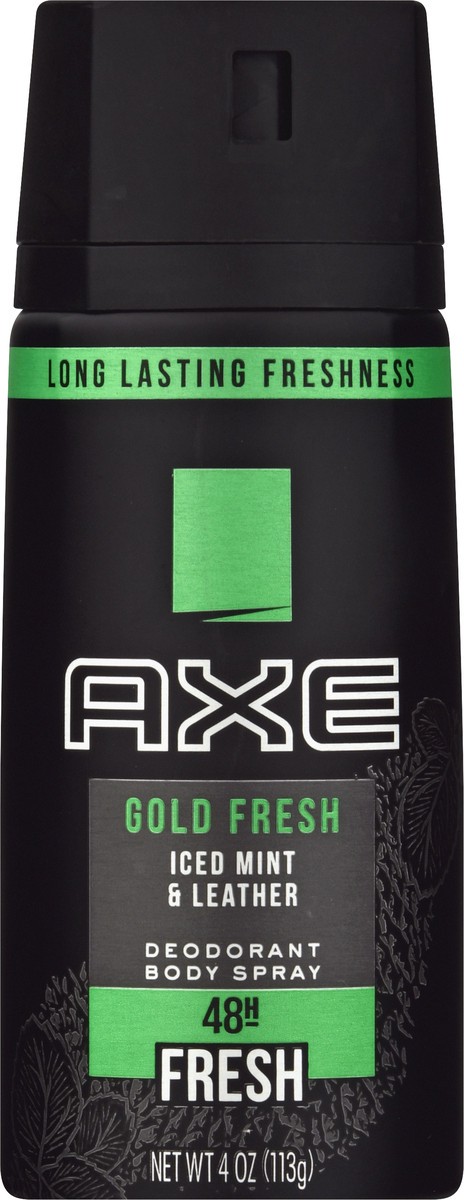 slide 8 of 9, AXE Body Spray for Men Gold Fresh, 4 oz, 4 oz