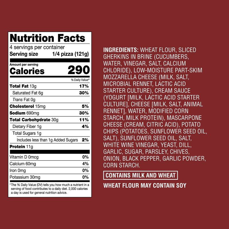 slide 6 of 6, Frozen Wood-Fired Crust Pickle Pie Pizza - 17.1oz - Good & Gather™ Collabs | Ann Kim, 17.1 oz