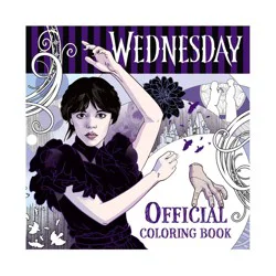 Wednesday Adult Coloring Book -by Random House (Papreback)