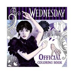 Wednesday Adult Coloring Book -by Random House (Papreback)