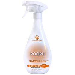 Pooph Kitty Cat Litter Odor Eliminator - 20 fl oz: Litter Box Liners, Unscented, All Ages