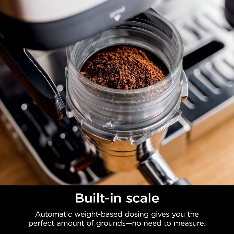 slide 6 of 13, Ninja Luxe Café Premier Series 3-in-1 Espresso, Coffee and Cold Brew Machine ES601: Barista System, Frother, Stainless Steel, 1 ct