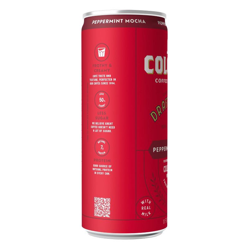 slide 7 of 10, La Colombe Peppermint Mocha Draft Latte - 11 fl oz Can, 11 fl oz