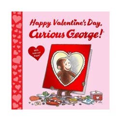 Harper Collins Happy Valentine's Day, Curious George! - by H A Rey (Hardcover)
