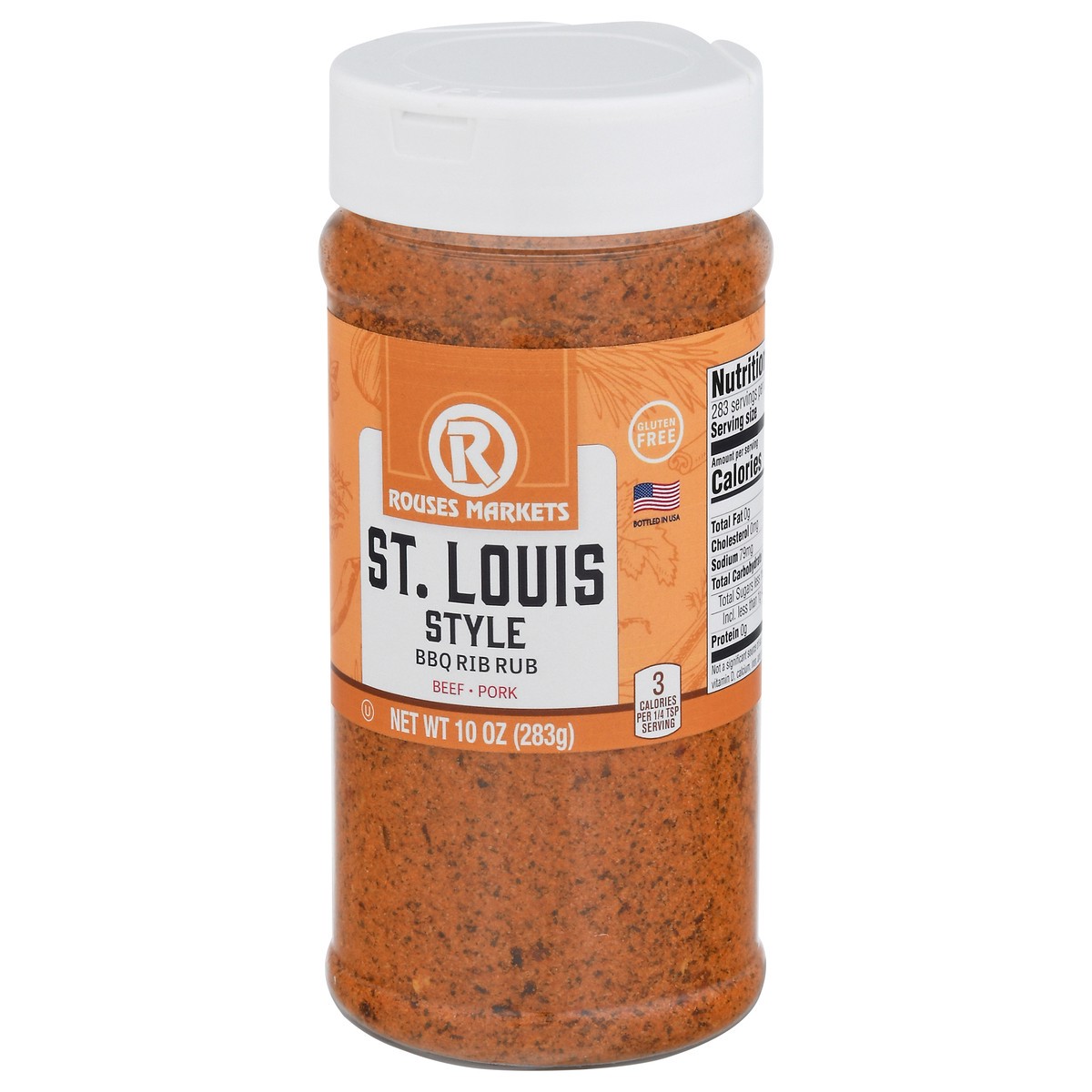 slide 8 of 9, Rouses Markets Rouse St.Louis BBQ Ribrub, 10 oz