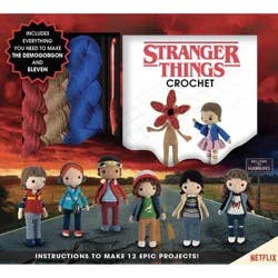 Stranger Things Crochet - by Editors of Thunder Bay Press (Hardcover)