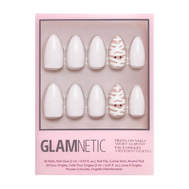 slide 1 of 6, Glamnetic Wrapped Up Press-On Nails - 30ct - Ulta Beauty, 30 ct
