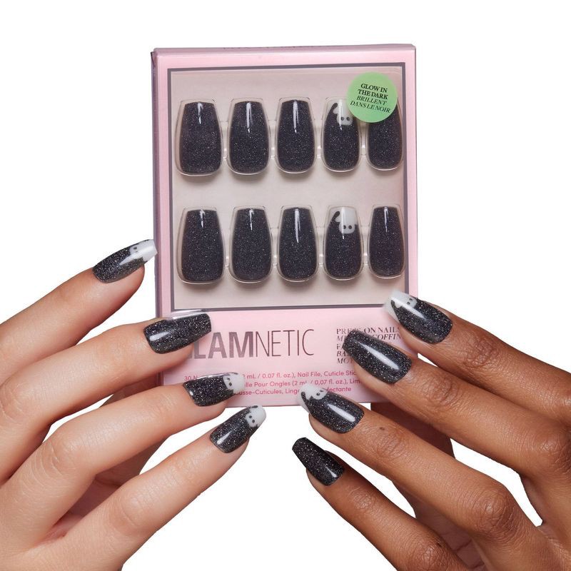 slide 6 of 6, Glamnetic Phantom Glow Press-On Nails - 30ct - Ulta Beauty, 30 ct