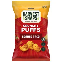 Harvest Snaps Loaded Taco Crunchy Puffs - 4.2oz