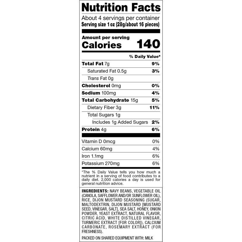 slide 3 of 5, Harvest Snaps Honey Dijon Crunchy Puffs - 4.2oz, 4.2 oz