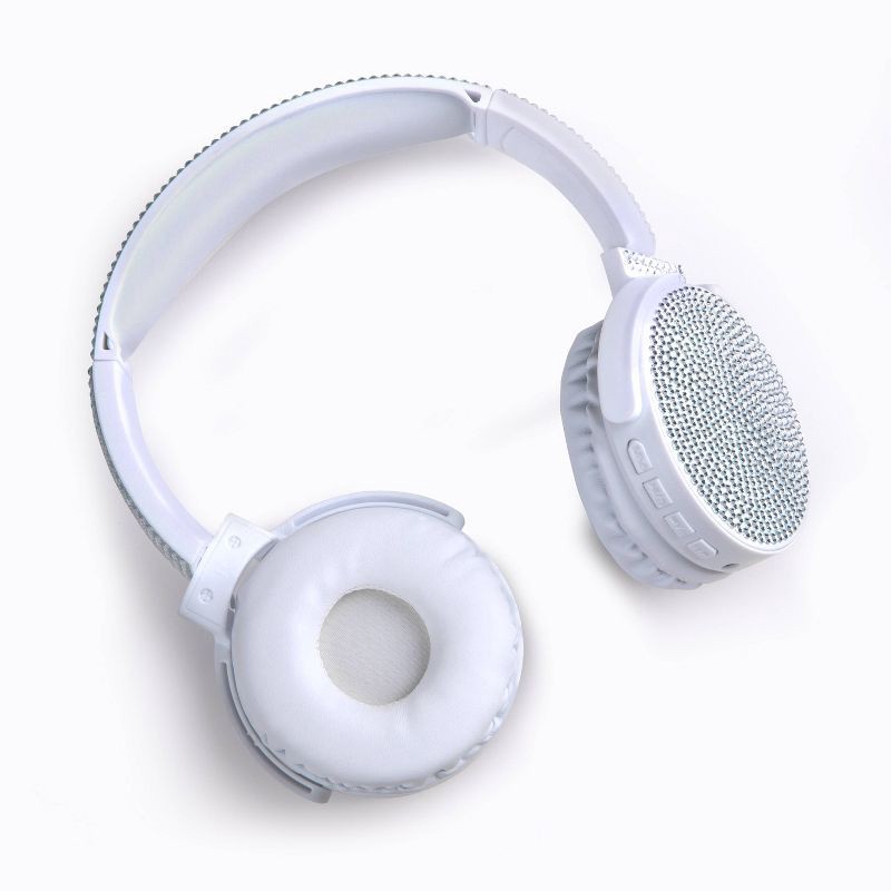 slide 2 of 5, ART+SOUND Bling Wireless / Wired Bluetooth Headphones: Adjustable Over-Ear Design, 1 ct