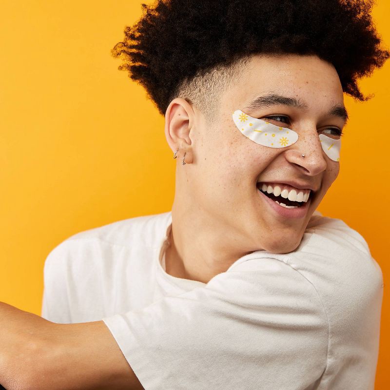 slide 3 of 4, Dot Dot Dash The Morning After Brightening & Energizing Hydrogel Eye Patches - 0.45oz, 0.45 oz