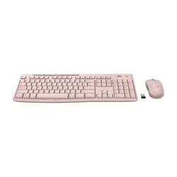 Logitech Wireless Keyboard and Mouse Pink